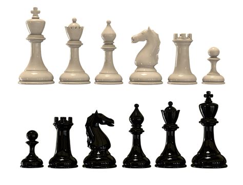 Chess Black And White Pieces · Free Image On Pixabay