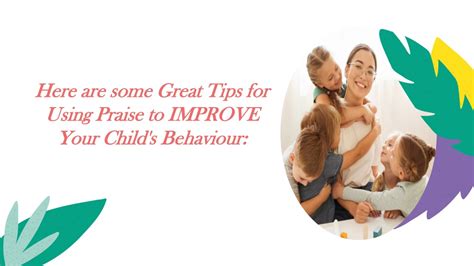 Ppt Use Praise To Change Your Childs Behaviour Powerpoint