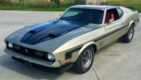 Car For Sale 1971 Ford Mustang Mach 1 That Made An Appearance In Fast
