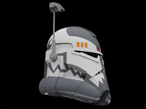 Commander Wolffe Helmet Tcw 3d Print Files Stl Etsy Uk