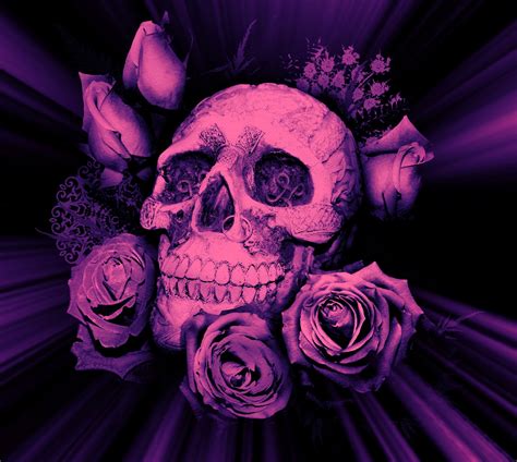 Juice wrld 999 wallpapers and background images for all your devices. Purple Skull Wallpapers - Wallpaper Cave