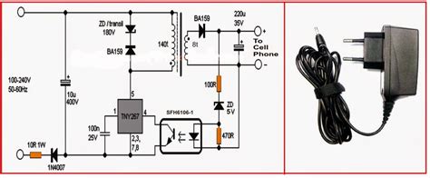 Circuit Diagram Of A Phone Charger