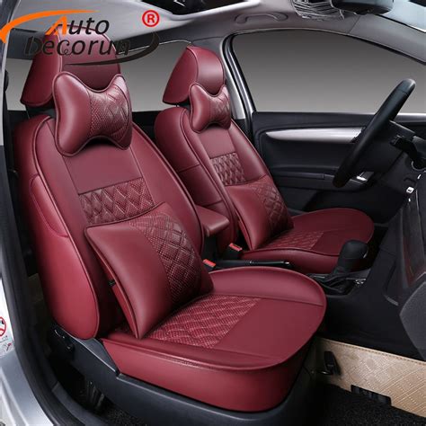 autodecorun customize faux leather cover car seat for mercedes benz cls w219 seat covers sets