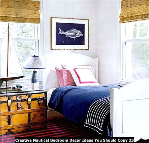 Creative Nautical Bedroom Decor Ideas You Should Copy Pimphomee
