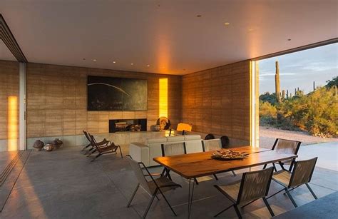 Tucson Mountain Retreat By Dust Homeadore Rammed Earth Homes House
