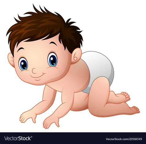 Naked All Baby Crawling Stock Images Royalty Free Images Vectors My