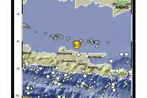 Titik Lokasi Gempa Hari Ini Mengguncang Tuban Hingga Terasa Sampai Bandung Jumat April