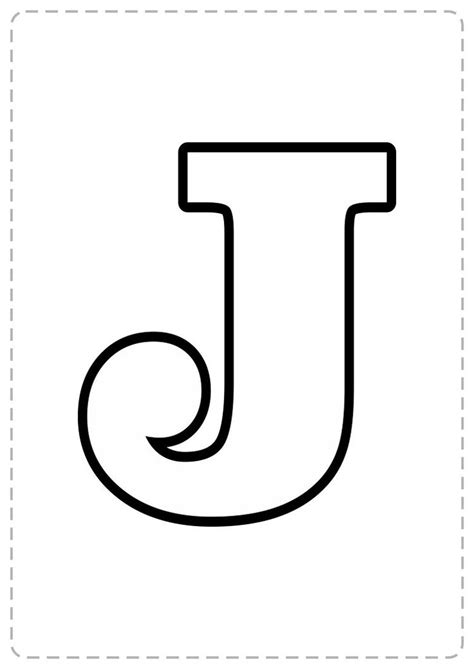 Letra J Para Imprimir Letras Abecedario Para Imprimir Letras Mayusculas Para Imprimir Moldes
