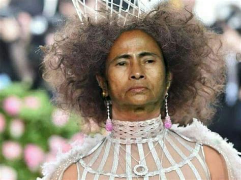 West bengal chief minister, mamata banerjee in conversation with rahul kanwal at india today union minister amit shah and bengal chief minister mamata banerjee locked horns today in a fight. Mamata Banerjee in Priyanka Chopra's MET Gala dress; BJP youth activist arrested | India - Gulf News