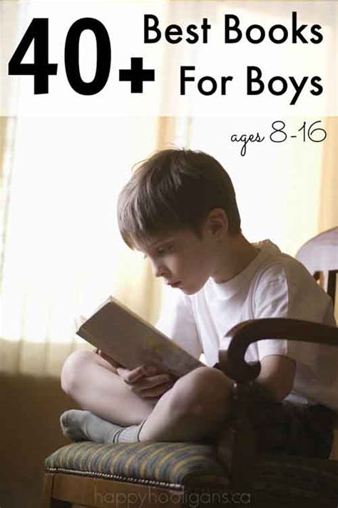 40 Fantastic Reads For Boys Ages 8 16