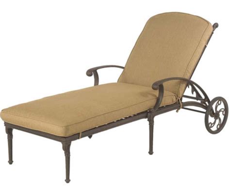 Hanamint Grand Tuscany Chaise Lounge Shown In Desert Bronze Also