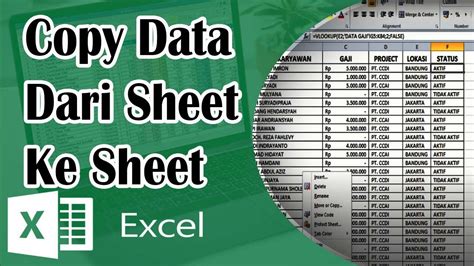 Cara Copy Sheet Excel Ii Copy Sheet Microsoft Excel Sheetexcel Microsoftexcel Youtube