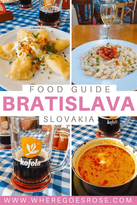 Best Food In Slovakia What And Where To Eat In Bratislava