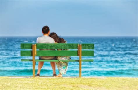 Couple In Love At The Beach Editorial Image Image Of Palm Australia