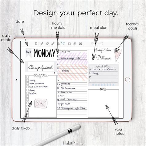 Goodnotes Daily Journal Template