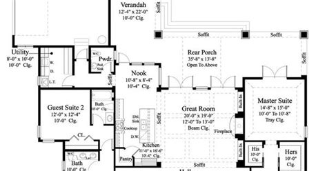 Bayberry Lane Sater Design Floorplans Pinterest House Plans