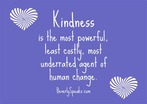 The Power Of Kindness Beverly Speaks