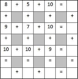 Math puzzles and problems with numbers. Math Addition Puzzles For Building Math And Logic Skills ...