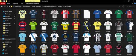 Sigue las posiciones de la temporada de la liga bbva mx 2021. Kits Liga BBVA MX - Camisetas-Kits - Football Manager ...