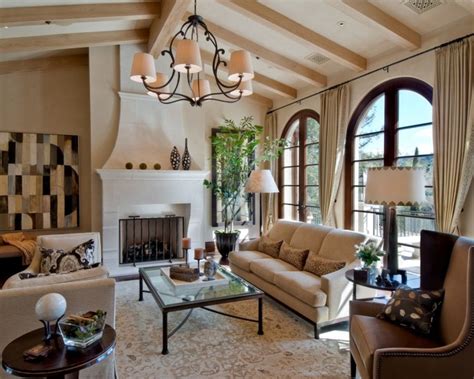 Mediterranean Style Living Room Design Ideas Decorating