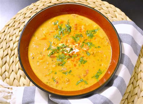 If the one you have is mild or very spicy, adjust the heat level. K&K Test Kitchen: Thai Coconut Curry Lentil Soup