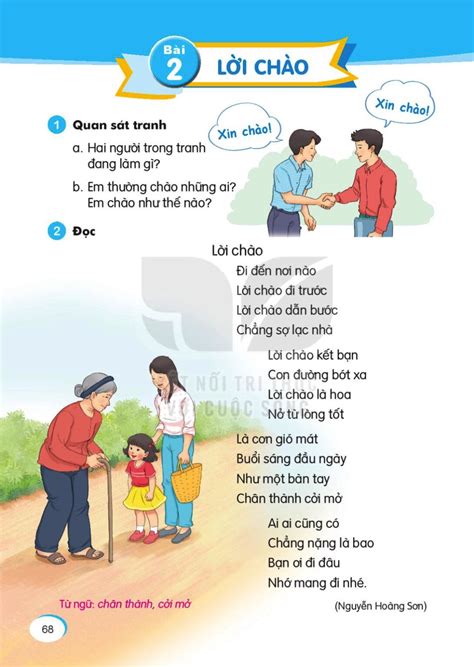 Bài Thơ Lời Chào đi Trước Lời Chào Của Em