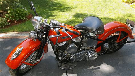 I believe the 1st 80 cubic inch shovel was introduced in 1978. 1939 Harley-Davidson Flathead U 80 Inch Big Twin | Lot ...