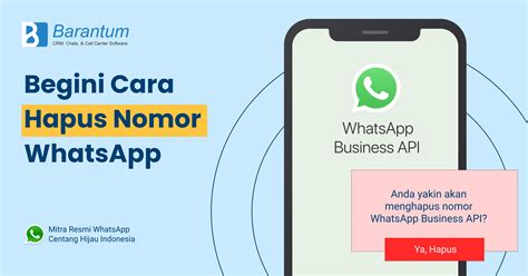 Syarat & Cara Hapus Nomor WhatsApp Business API