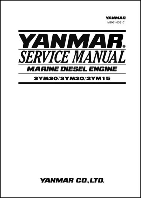 Yanmar 3ym30 Marine Diesel Engine Service Manual Marine Diesel Basics