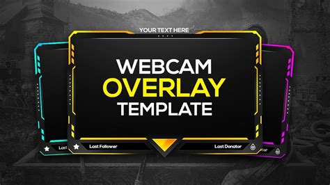 Discover 46 free webcam overlay png images with transparent backgrounds. Colorful Gaming Webcam Overlay Template | Free Download ...