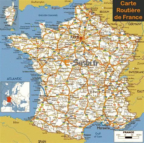 Carte De France Detaillée Gratuite