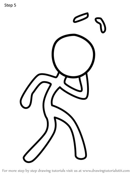 Stickman Coloring Pages Coloring Home