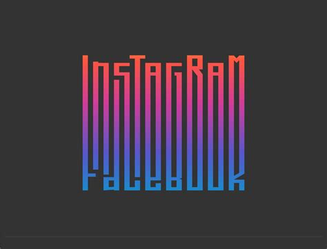Instagram Facebook Gradient Logo By Rakutave On Dribbble