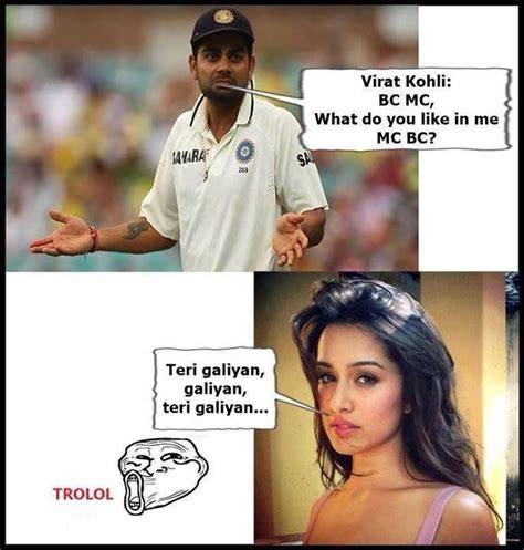 22 Virat Kohlis Bc Mc Memes Guaranteed To Make You Laugh Bollywood