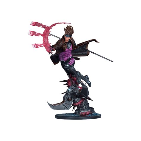 Marvel Comics X Men Gambit Maquette Statue By Sideshow Collectibles