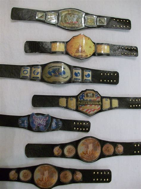 Custom Wwe Championship Belts For Wwe Mattel Sized By Badbillyj