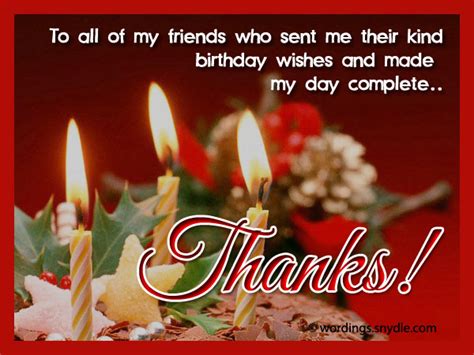 Thank you all for your warm wishes. How To Say Thank You For Birthday Wishes - Wordings and Messages