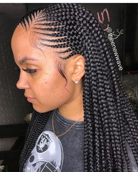 Braiding styles are often so typical. 2021 Black Braided Hairstyles: Latest Braid Styles For The ...
