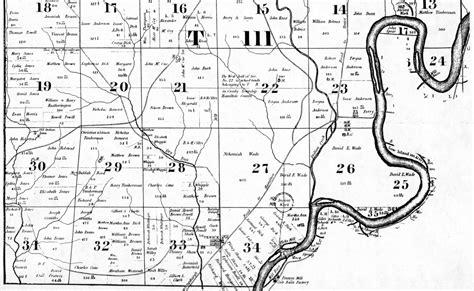 Mcbrides 1836 Butler County Township Maps