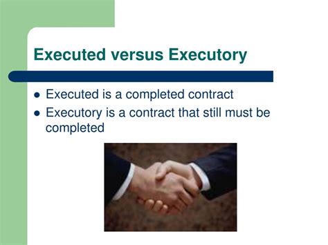 Executed Contract