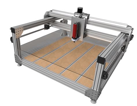 The drive system uses a timing belt and pulley system instead of leadscrews. GrabCAD | Cnc router, Diy cnc router, Cnc