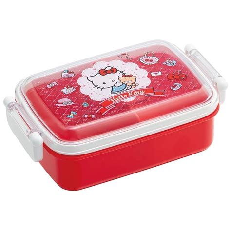 Sanrios Hello Kitty Skater Themed 450ml Bento Box For Kids Featuring