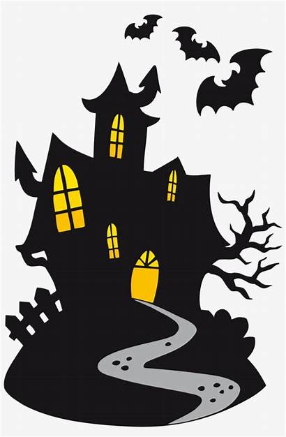 Halloween Clipart Haunted Scary Happy Transparent Pngkey