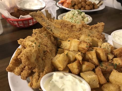 Does not include sides, sauces, or other items. Whole Catfish or single (your choice fried, blackened or grilled) with 2 sides! Try pairing it ...