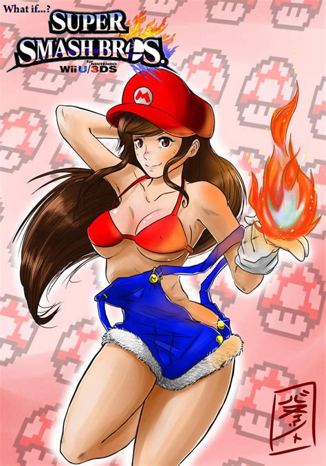 What If My Hero Was A Girl Mario By Whysogurin On Deviantart