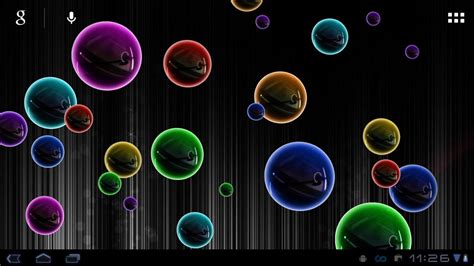 Neon Bubble Live Wallpaper Youtube