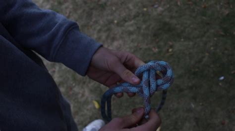 How To Tie A Double Figure 8 Knot Youtube