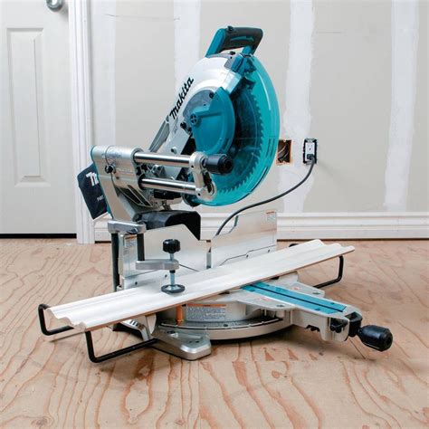 Makita 15 Amp 12 In Dual Bevel Sliding Compound Miter Saw With Laser