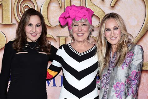 Kathy Najimy Bette Midler And Sarah Jessica Parker At The HOCUS POCUS