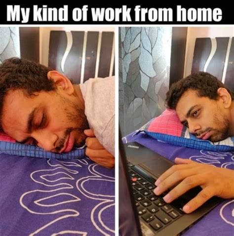 Working From Home Memes Fun